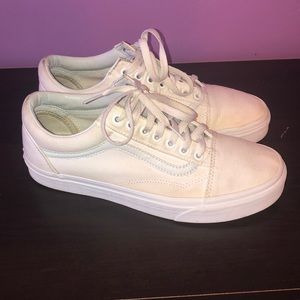Women’s vans canvas old skool